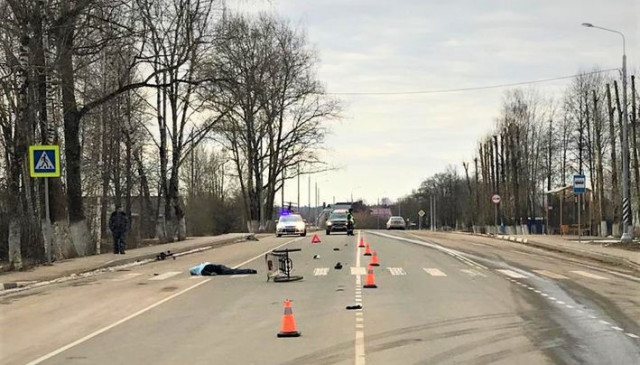 В Осташёво насмерть сбили велосипедиста