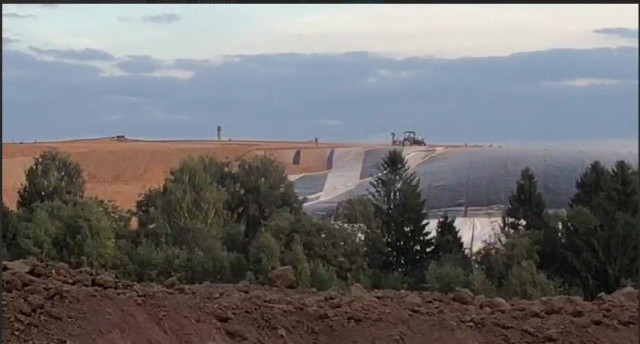 Ситуация в Ядрово после установки второго "факела"