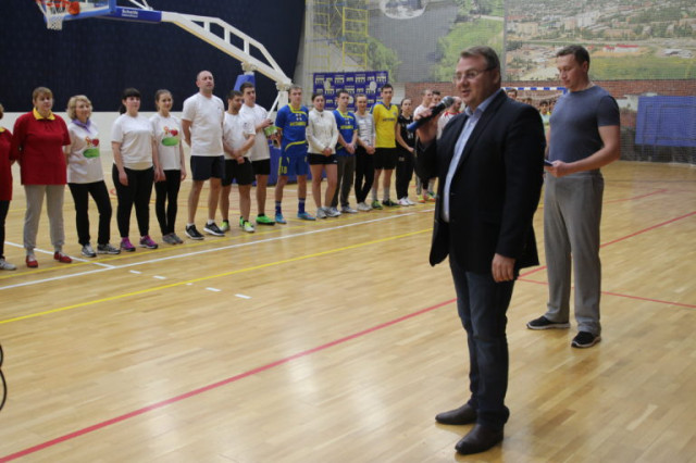 Спартакиада районных команд прошла во Дворце спорта «Лама»