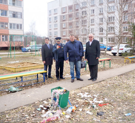 Дворы Волоколамска не выдержали испытание властью
