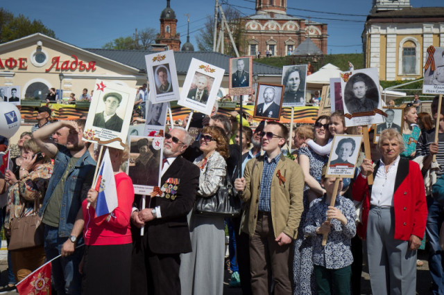 9 мая колонна Бессмертного полка в Волоколамске пройдет по новому маршруту