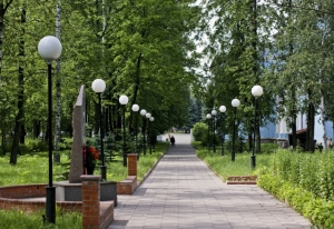 Уличные фонари в Нелидово