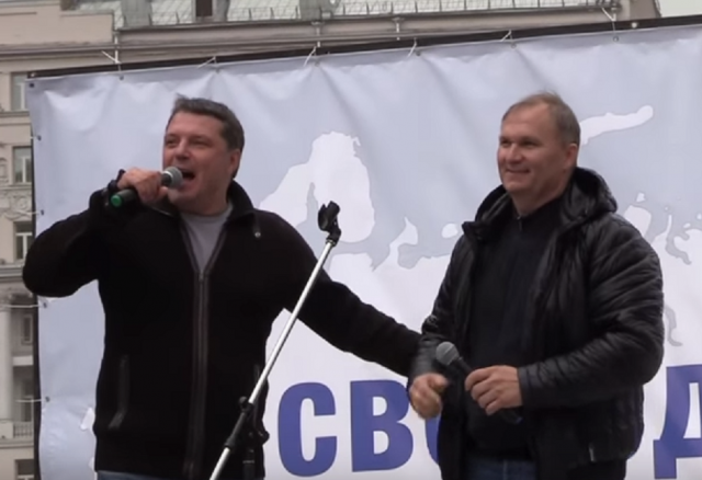 Выступление Андрея Жданова на митинге "За свободную Россию" в Москве