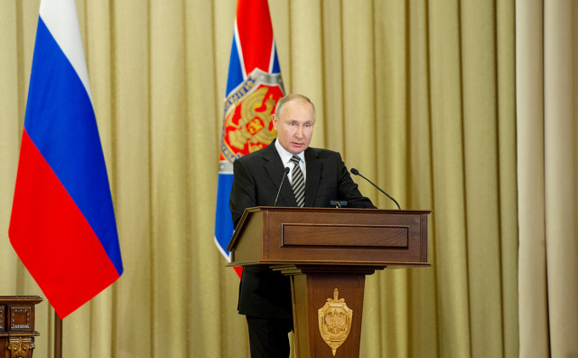 Путин на коллегии ФСБ предупредил о новых провокациях против России