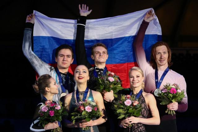Российские фигуристы взяли все золото чемпионата Европы
