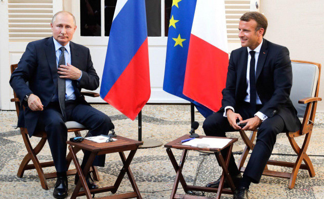 Переговоры Путина и Макрона длились более трёх часов