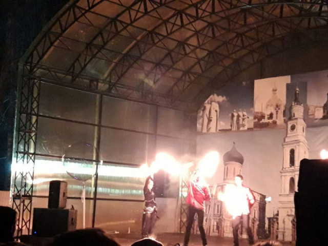 Фестиваль огня и света «зажёг» в Волоколамске