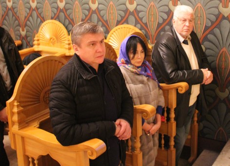 Михаил Сылка принял участие в праздничном богослужении в Иосифо-Волоцком монастыре