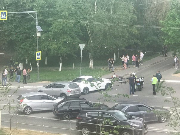 Разбился мотоциклист на Ново-Солдатской
