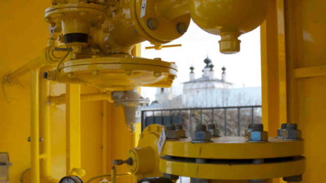 К деревне Ханево подвели газ