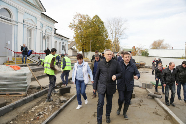 Чем закончится благоустройство на станции "Волоколамск"