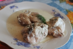 Курица в сырном соусе