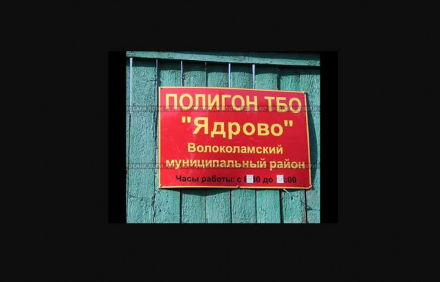ТБО «ЯДРОВО» Кто за ним стоит?