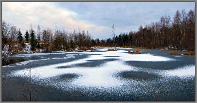 Печаль предзимья. Русалочье озеро.