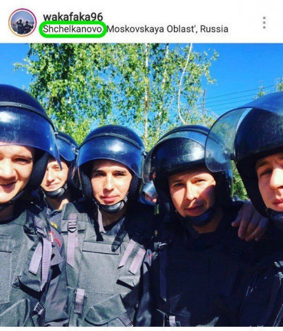 Беспредел Полка по охране общественного порядка в Щелканово