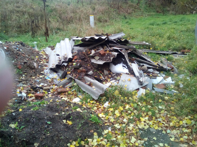 Свалка на городском валу.