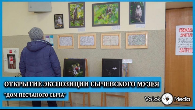 Открытие экспозиции Сычевского музея "Дом песчаного Сыча"